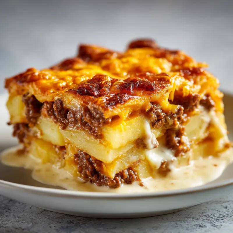 beef potato bake in content