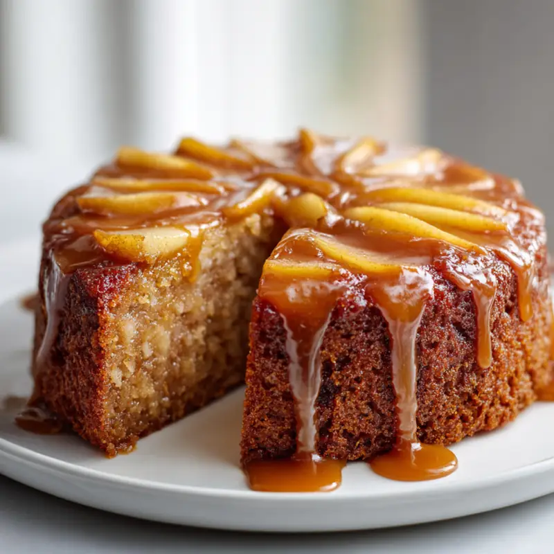 caramel apple cake in content v2