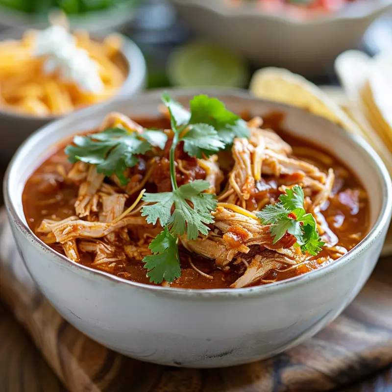 salsa chicken bowl in content