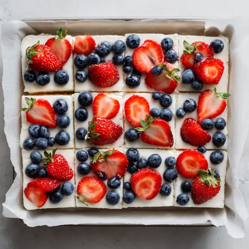 berry cheesecake bars square