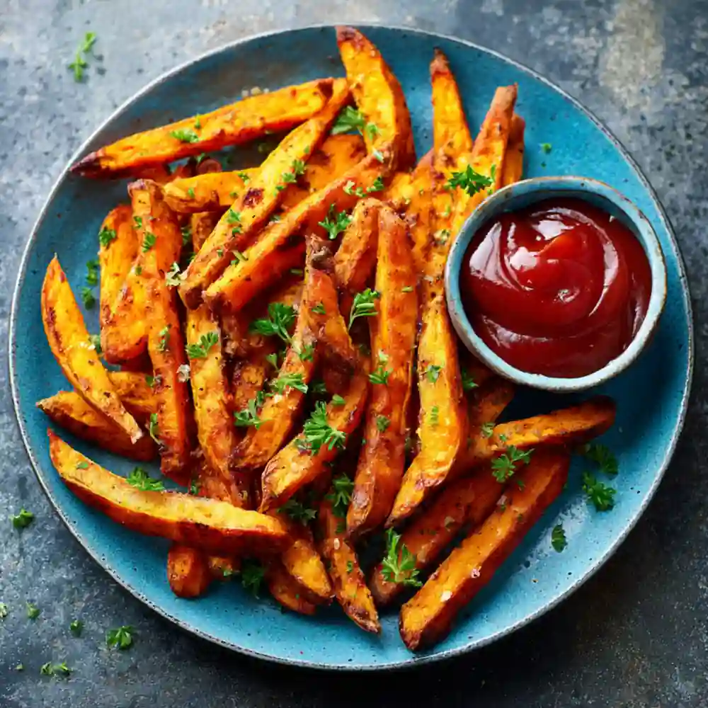 crispy sweet potato fries