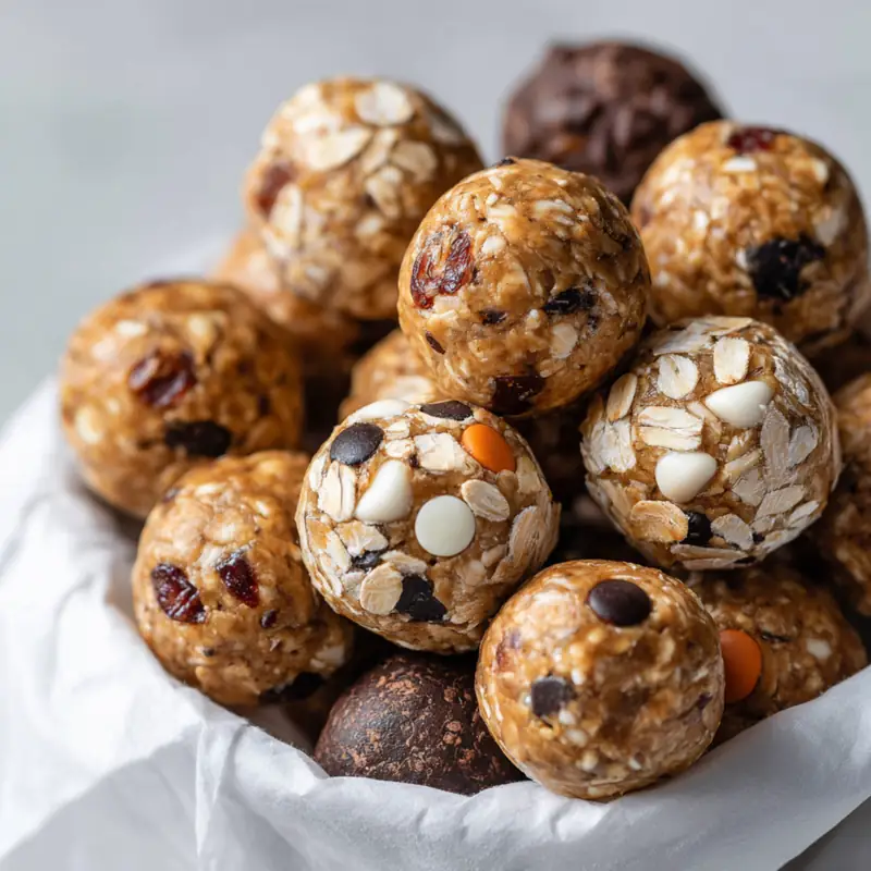 oatmeal protein balls in content