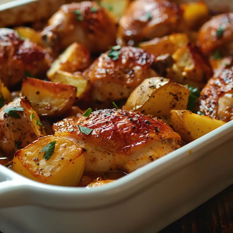 roasted chicken potatoes 800x800 1