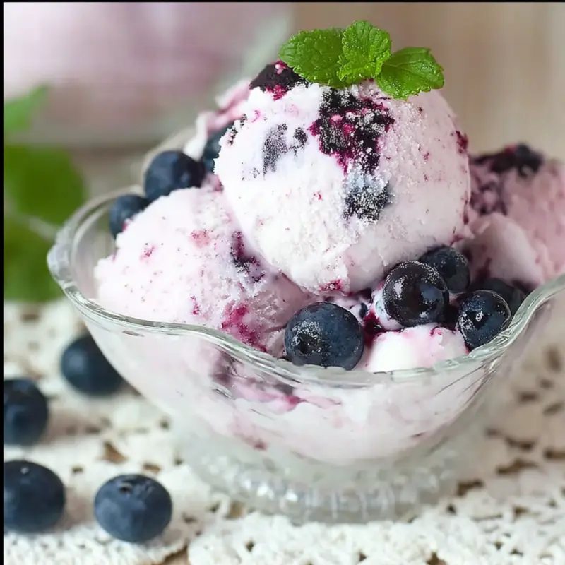 blueberry cottage cheese ice cream 800x800 1