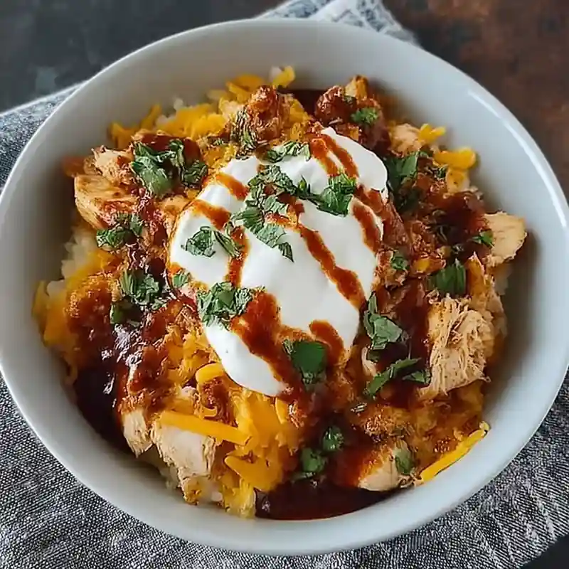 bbq chicken ranch bowl square