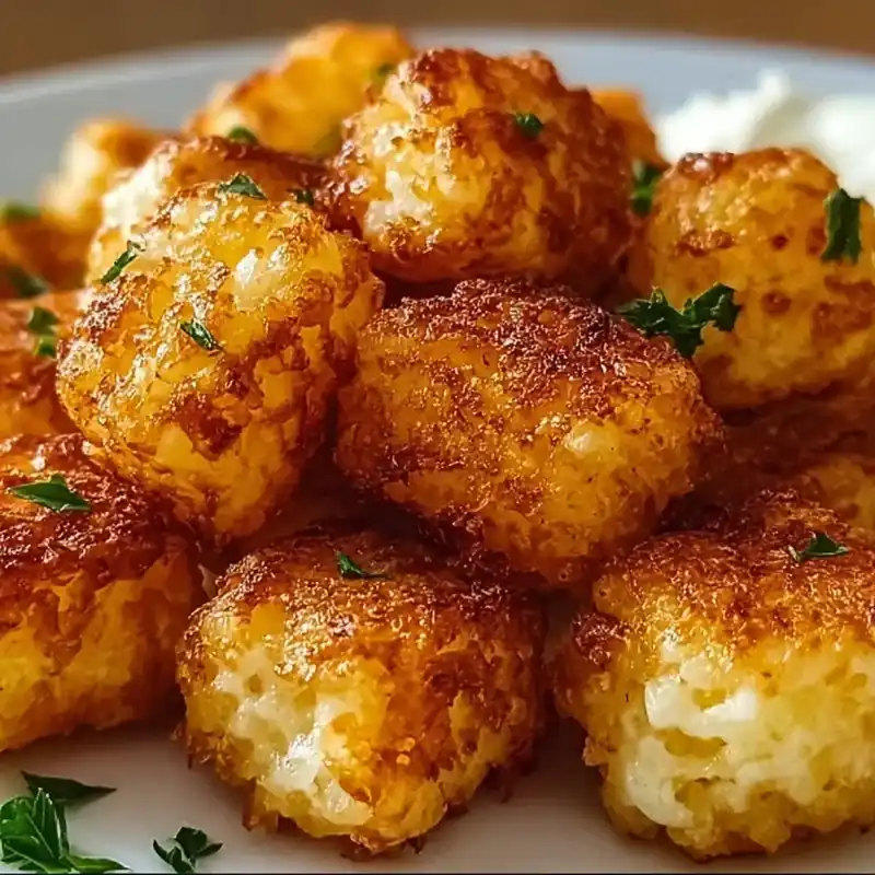 cottage cheese tots square